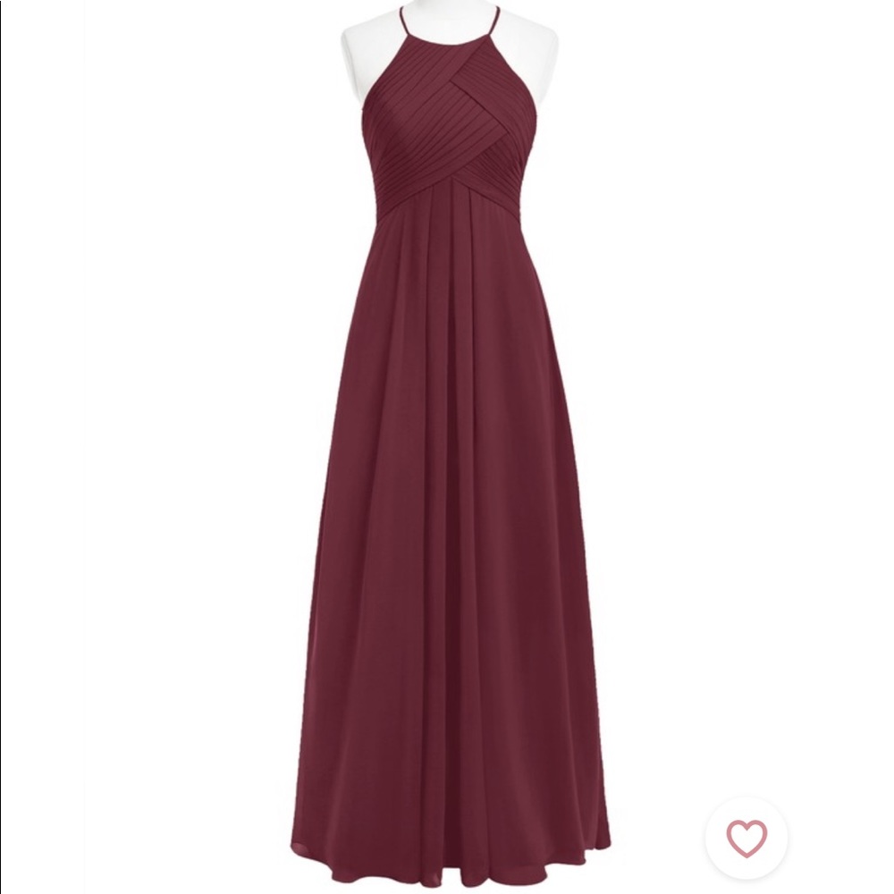 Azazie Cabernet Ginger Bridesmaid Dress